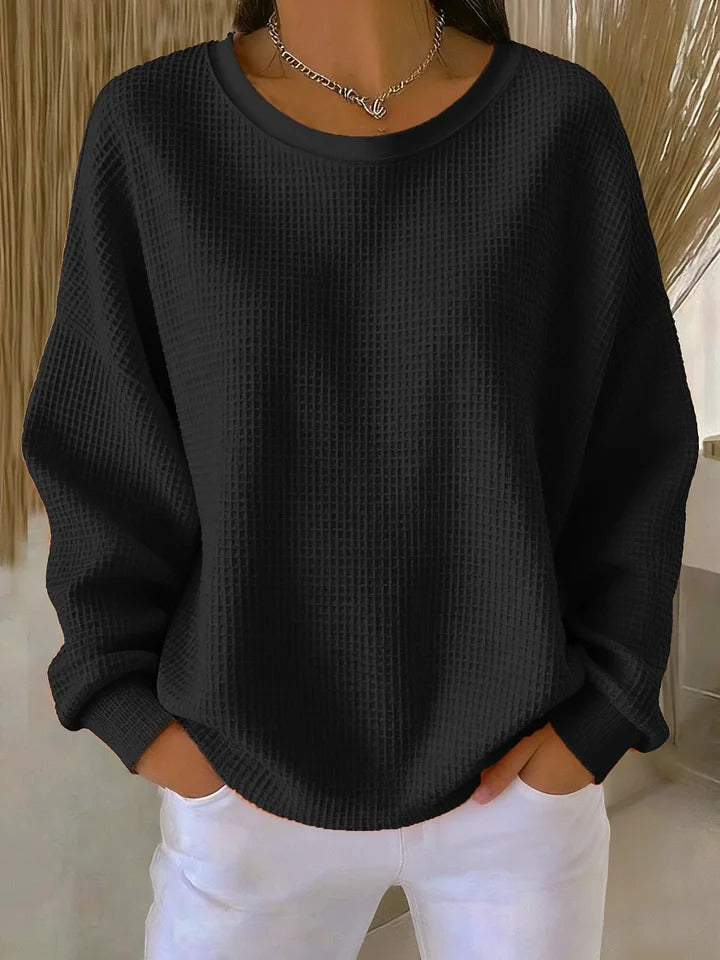 Sarah™ | Sweater with a Wide Collar