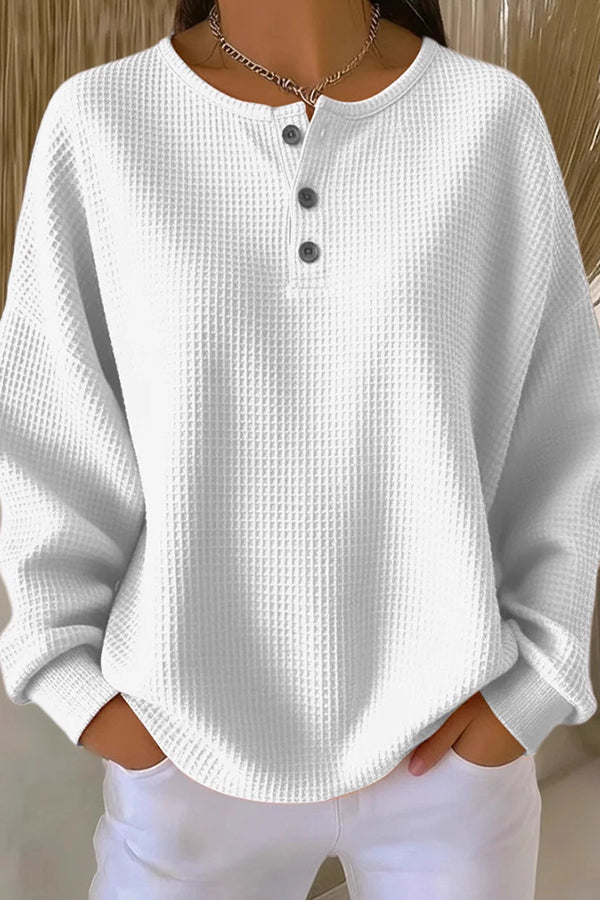 Rebecca™ | Loose-Fitting Blouse with Buttons