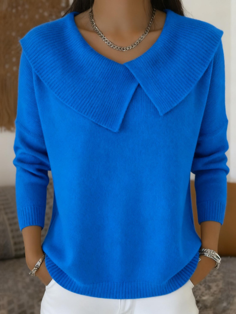 Cassidy™ | Warm Sweater with Soft Collar