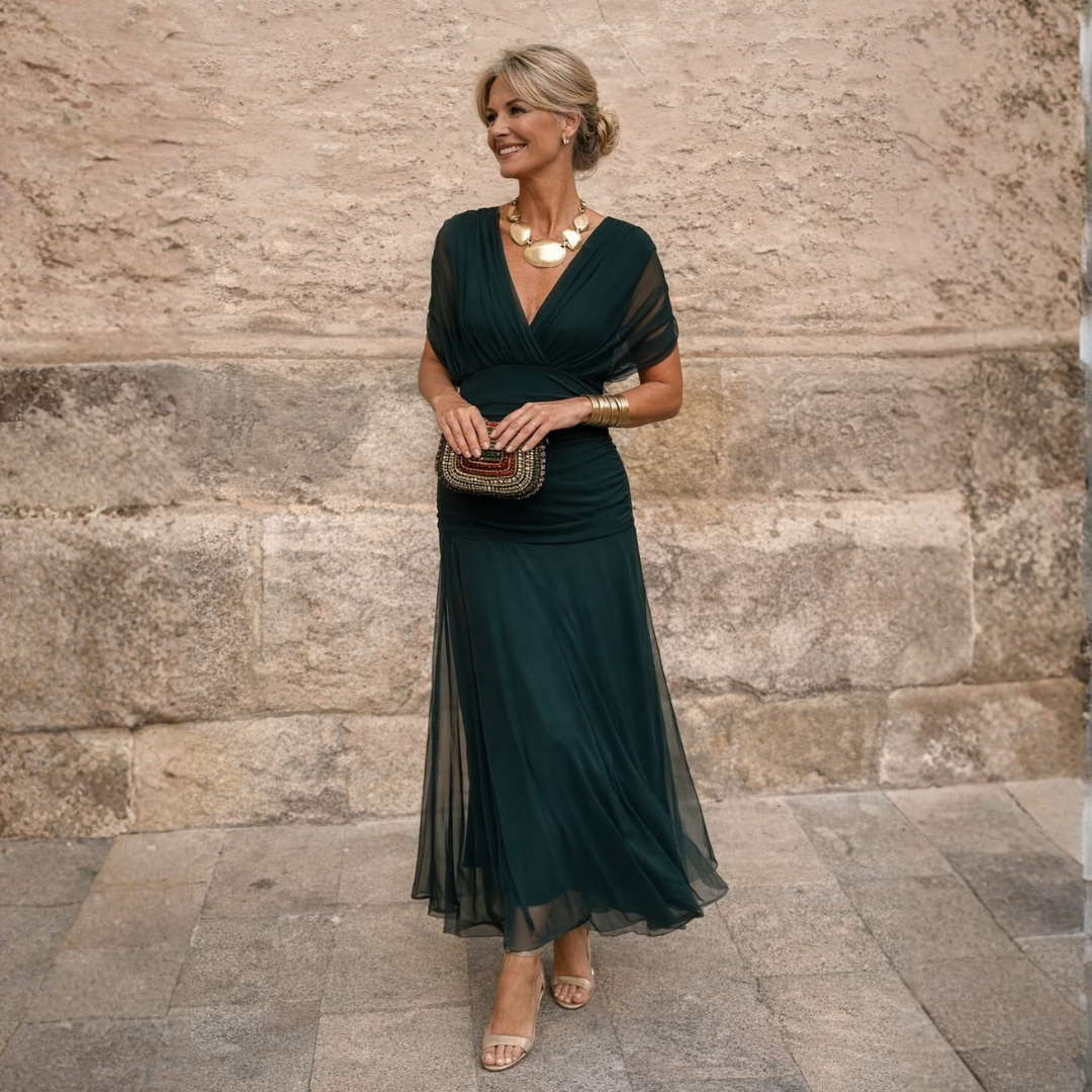Mikaela | Tummy Flattering Maxi Dress