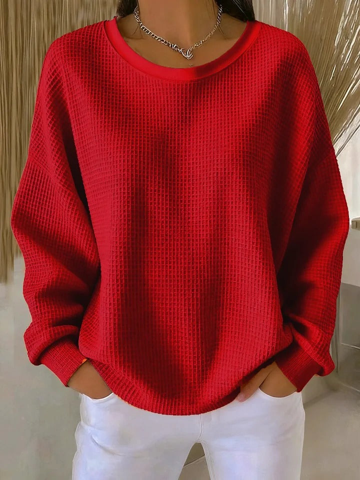 Sarah™ | Sweater with a Wide Collar