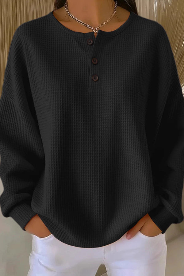 Rebecca™ | Loose-Fitting Blouse with Buttons