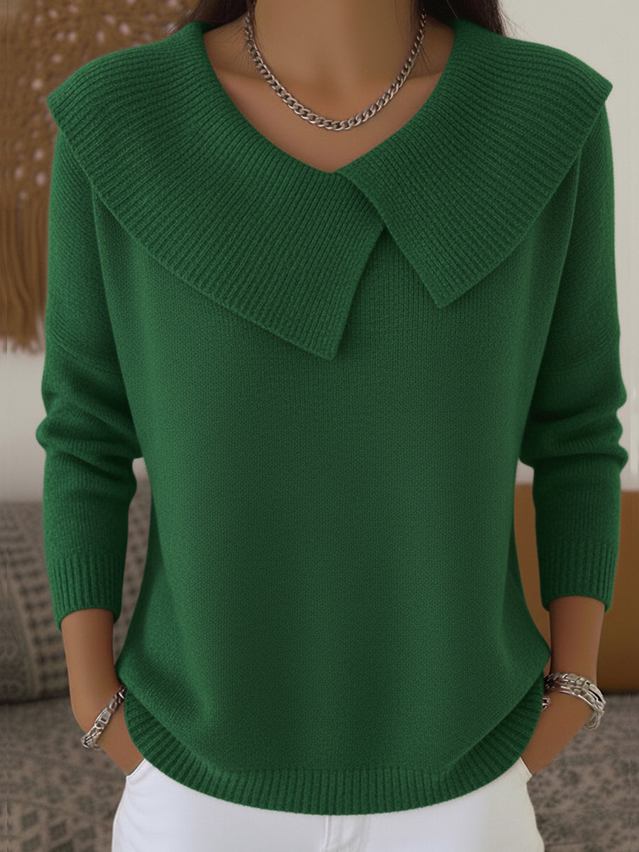 Cassidy™ | Warm Sweater with Soft Collar