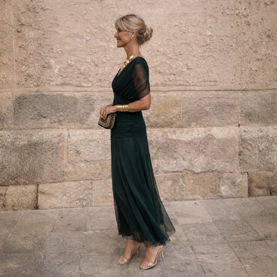 Mikaela | Tummy Flattering Maxi Dress