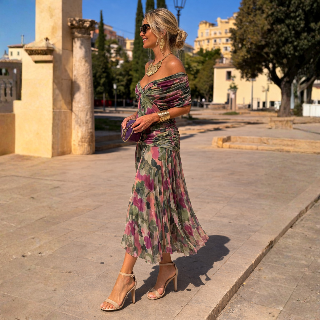 Mikaela | Tummy Flattering Maxi Dress