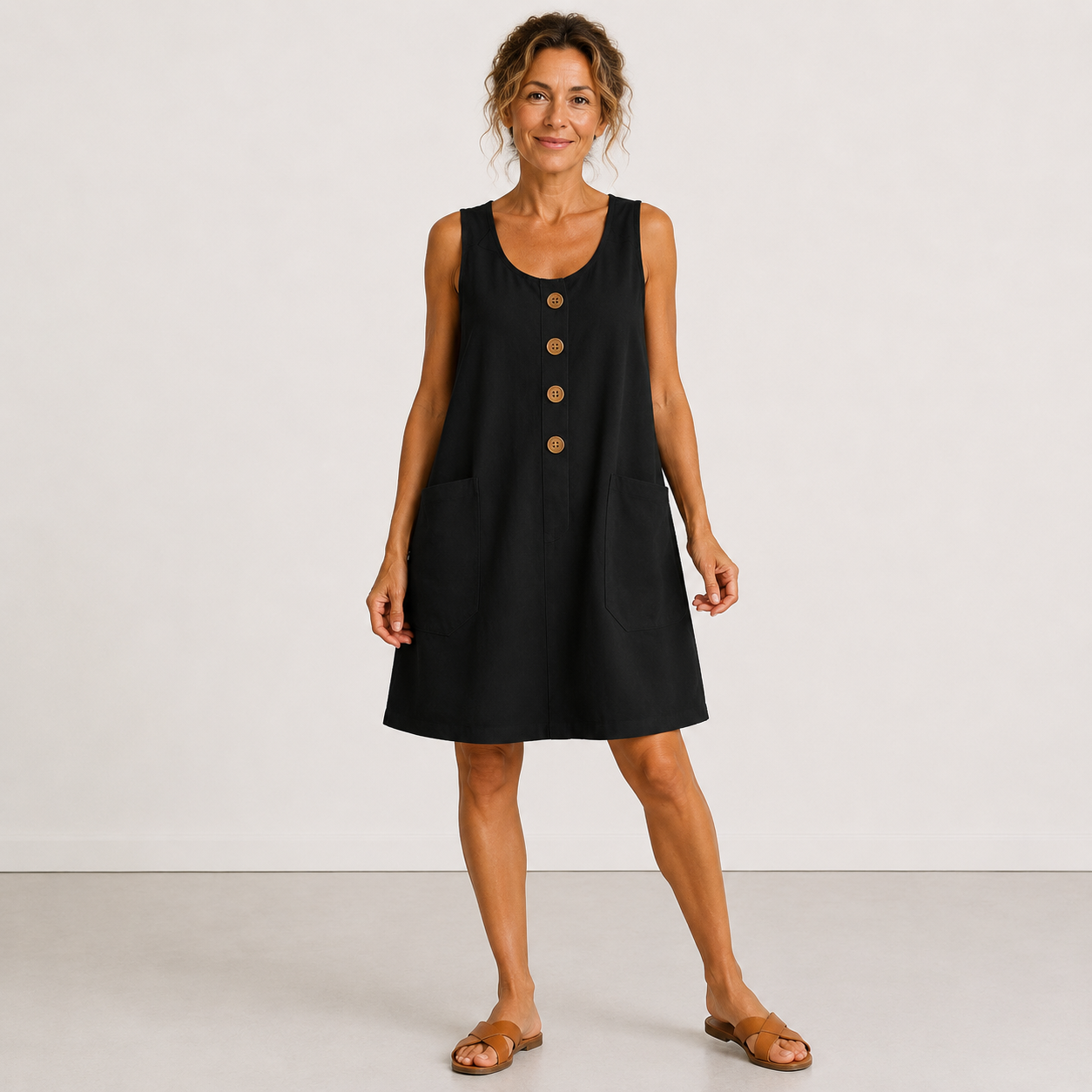 Macey - Cotton Linen Dress
