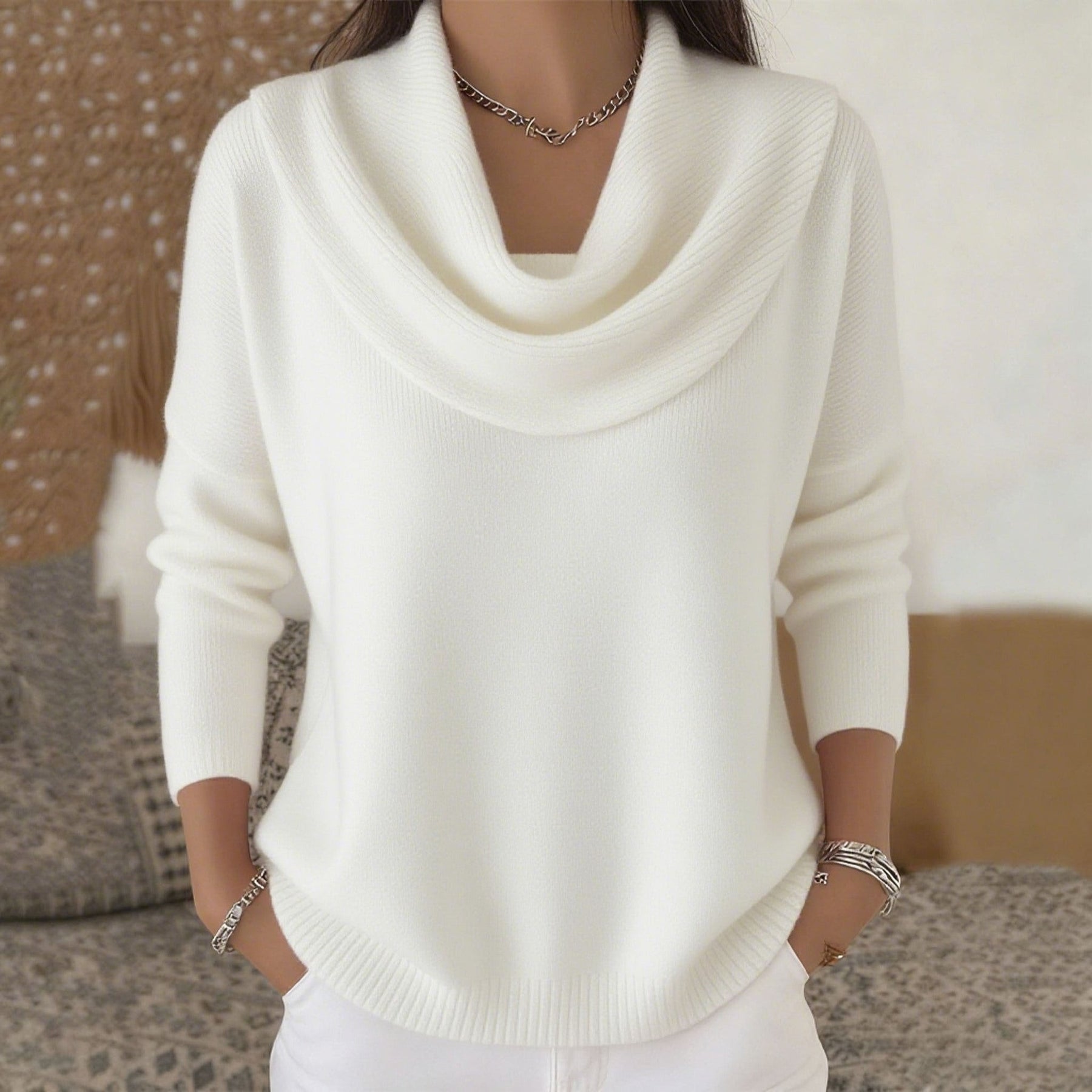 Vionne™ | Sweater with Collar