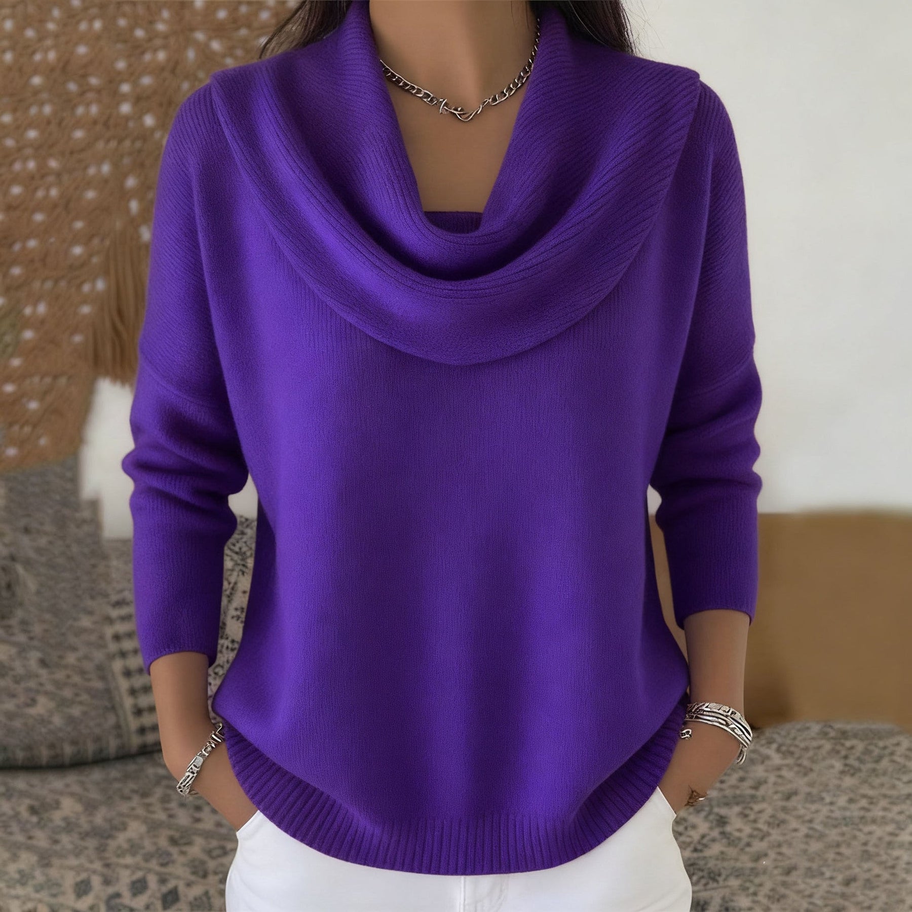 Vionne™ | Sweater with Collar