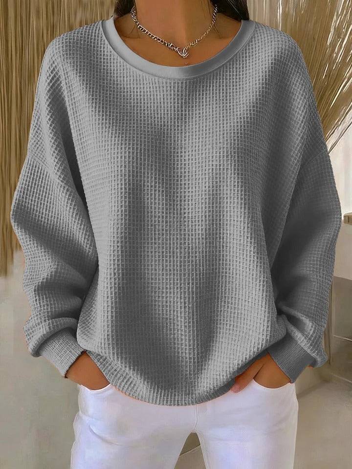 Sarah™ | Sweater with a Wide Collar
