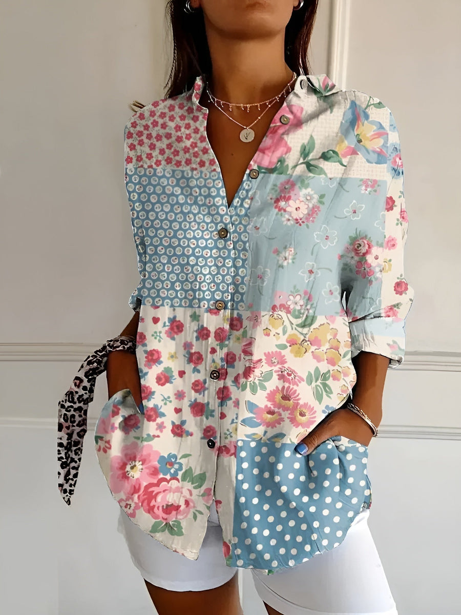 Women's Elegance Button-Up Shirt