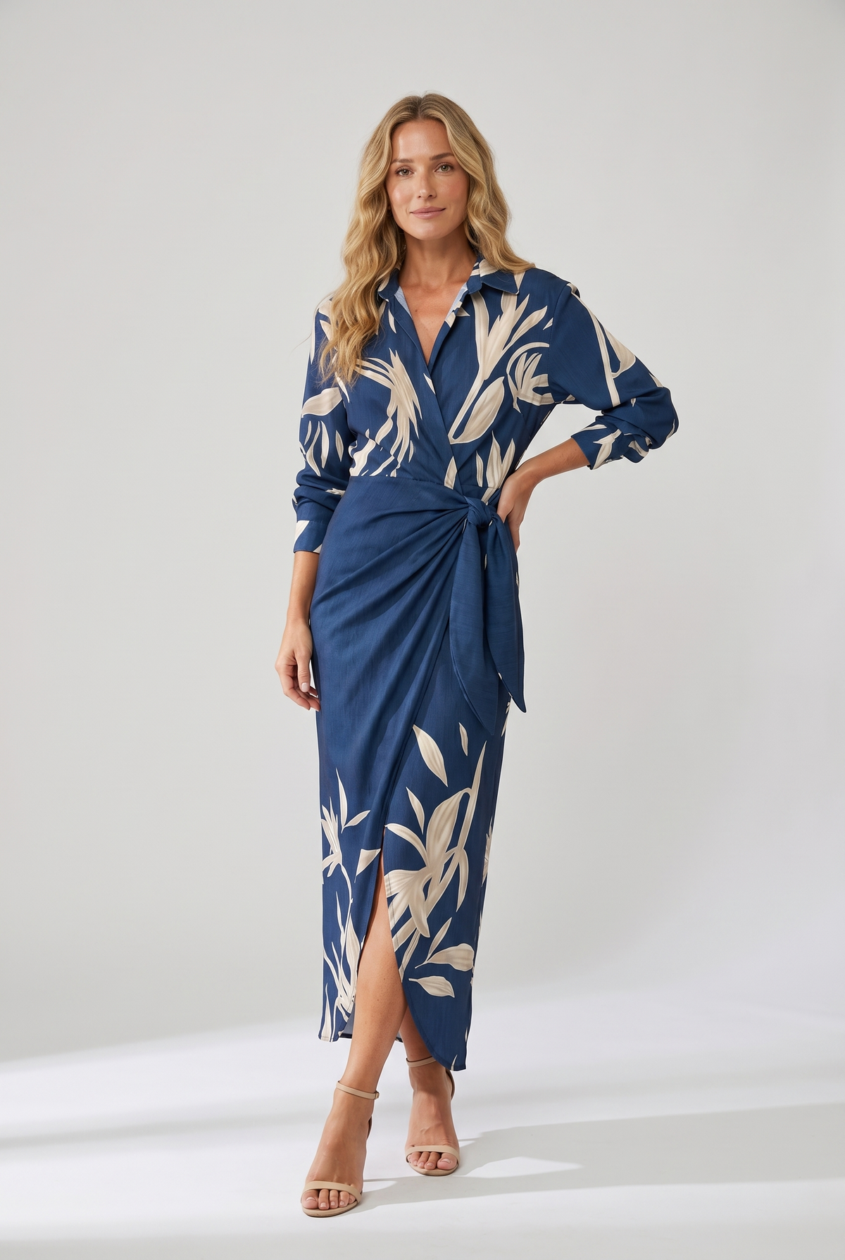 Seraphina™ | Elegant Printed Maxi Dress