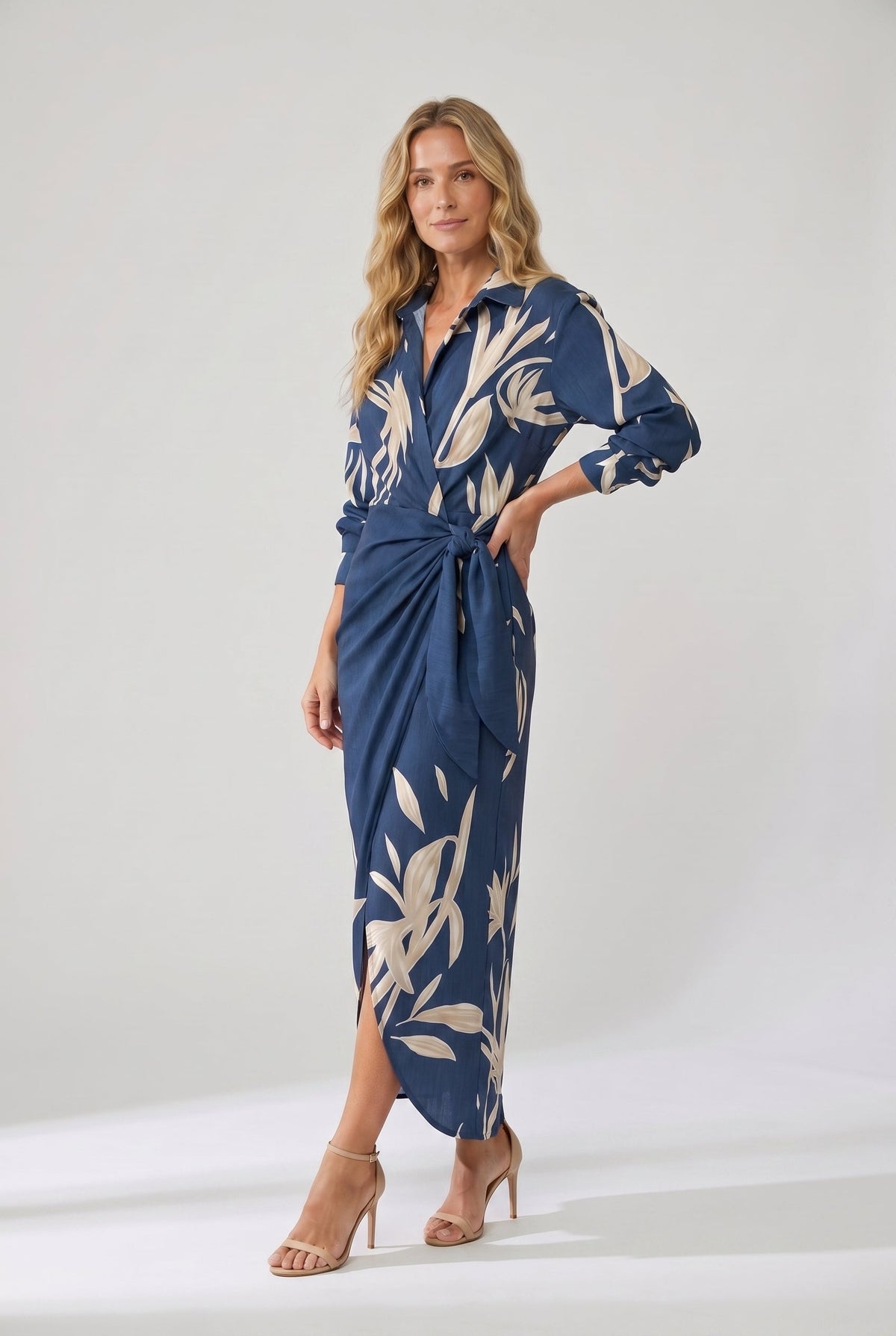 Seraphina™ | Elegant Printed Maxi Dress
