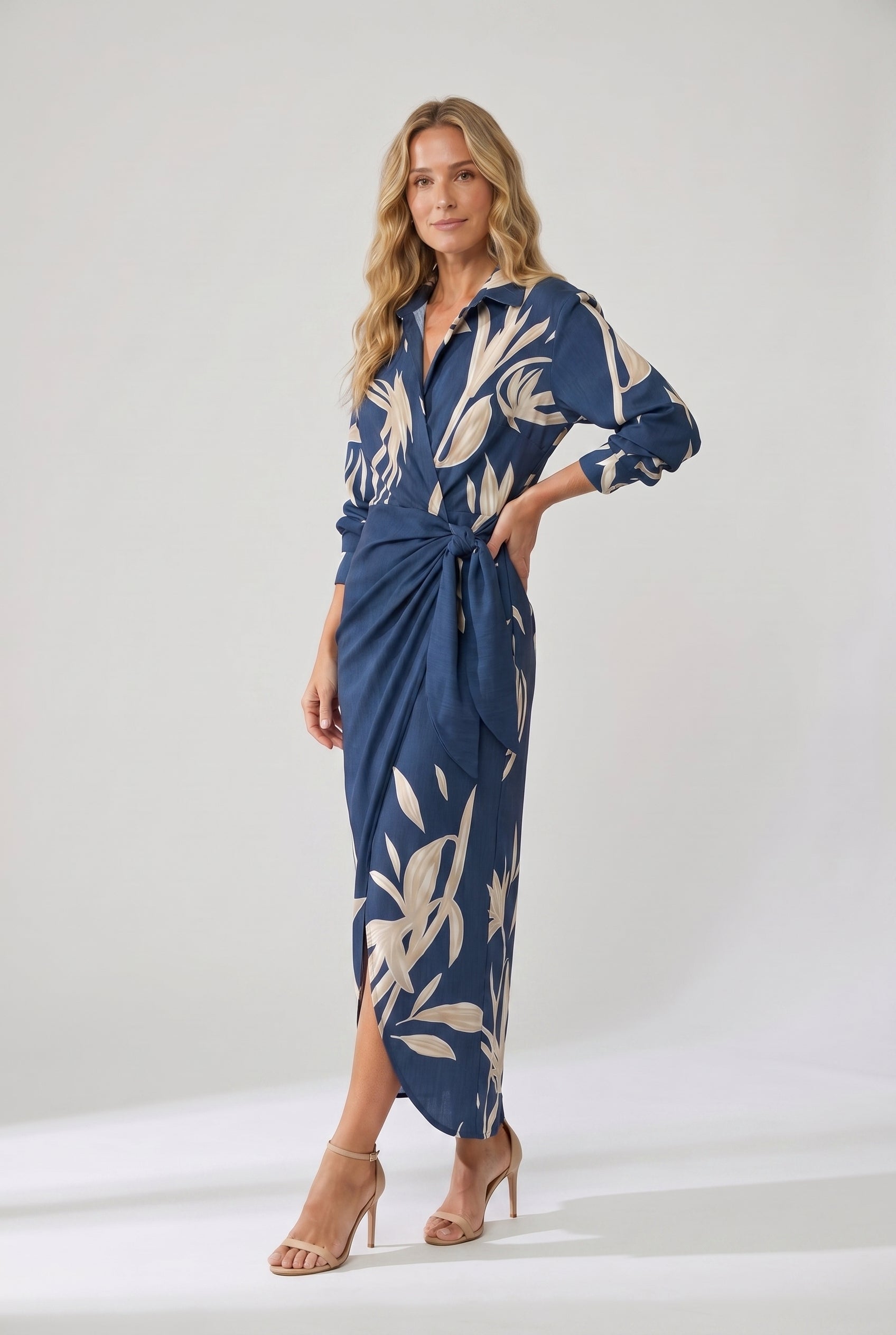 Seraphina™ | Elegant Printed Maxi Dress