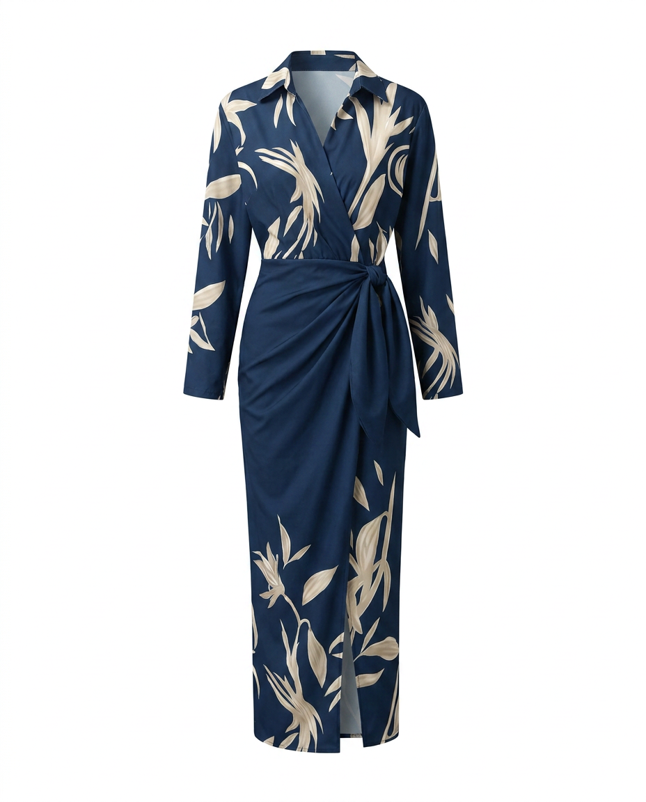 Seraphina™ | Elegant Printed Maxi Dress